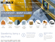Tablet Screenshot of hamax.cz